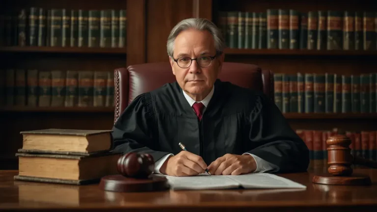 federal judge presides